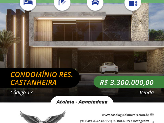 #13 - Casa em condomínio para Venda em Ananindeua - PA - 2