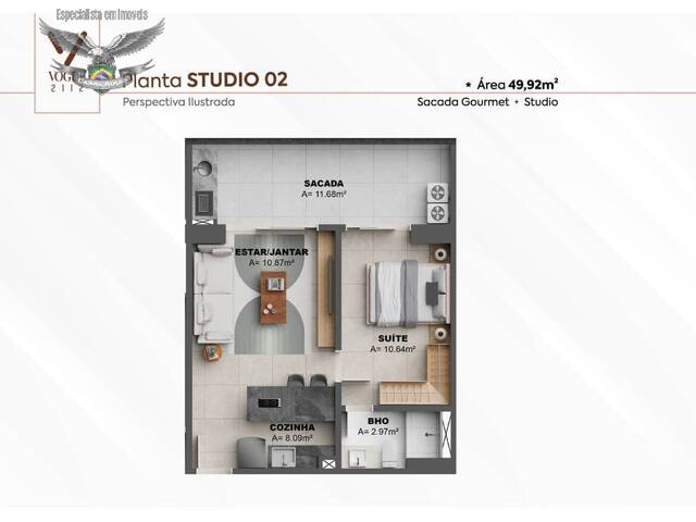 Studio para Venda em Belém - 3