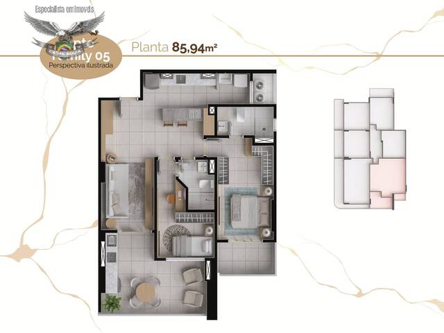 Apartamento para Venda em Belém - 2