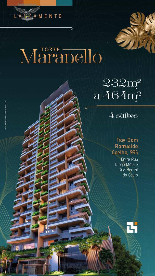 Apartamento, 4 quartos, 232 m² - Foto 1