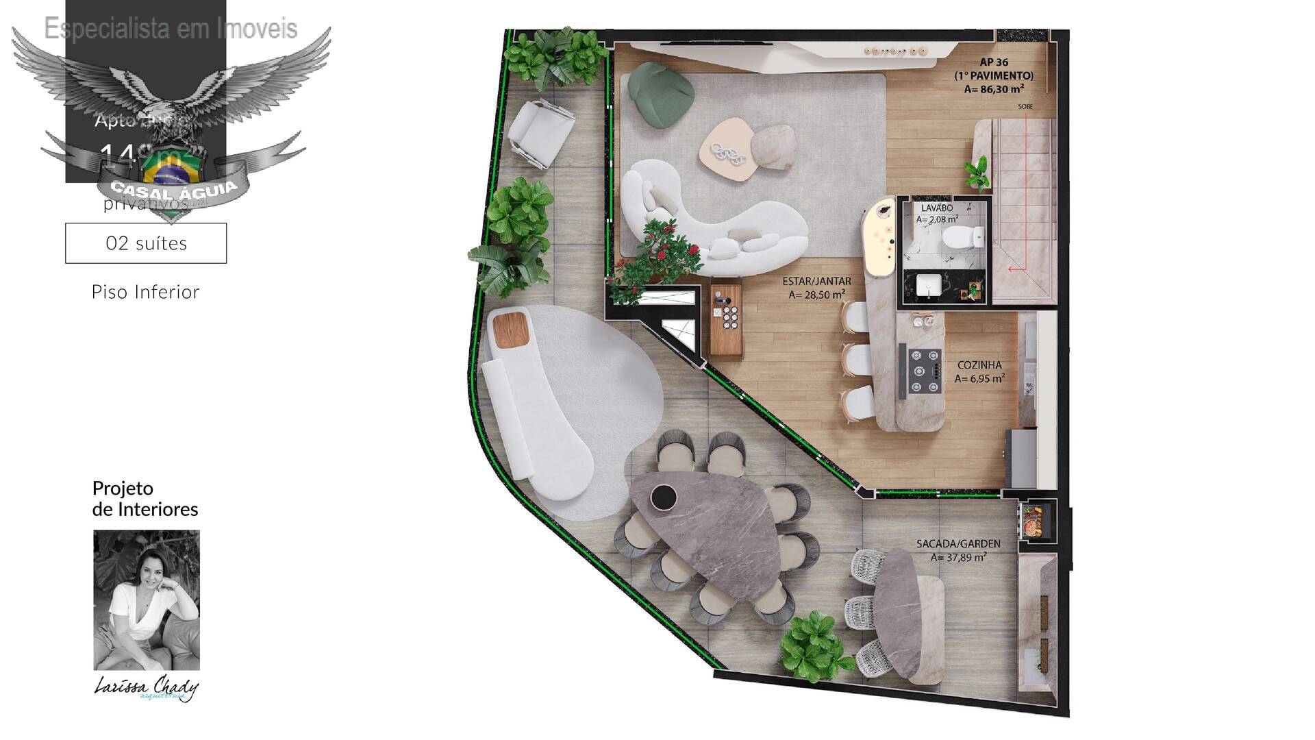 Apartamento, 2 quartos, 64 m² - Foto 68