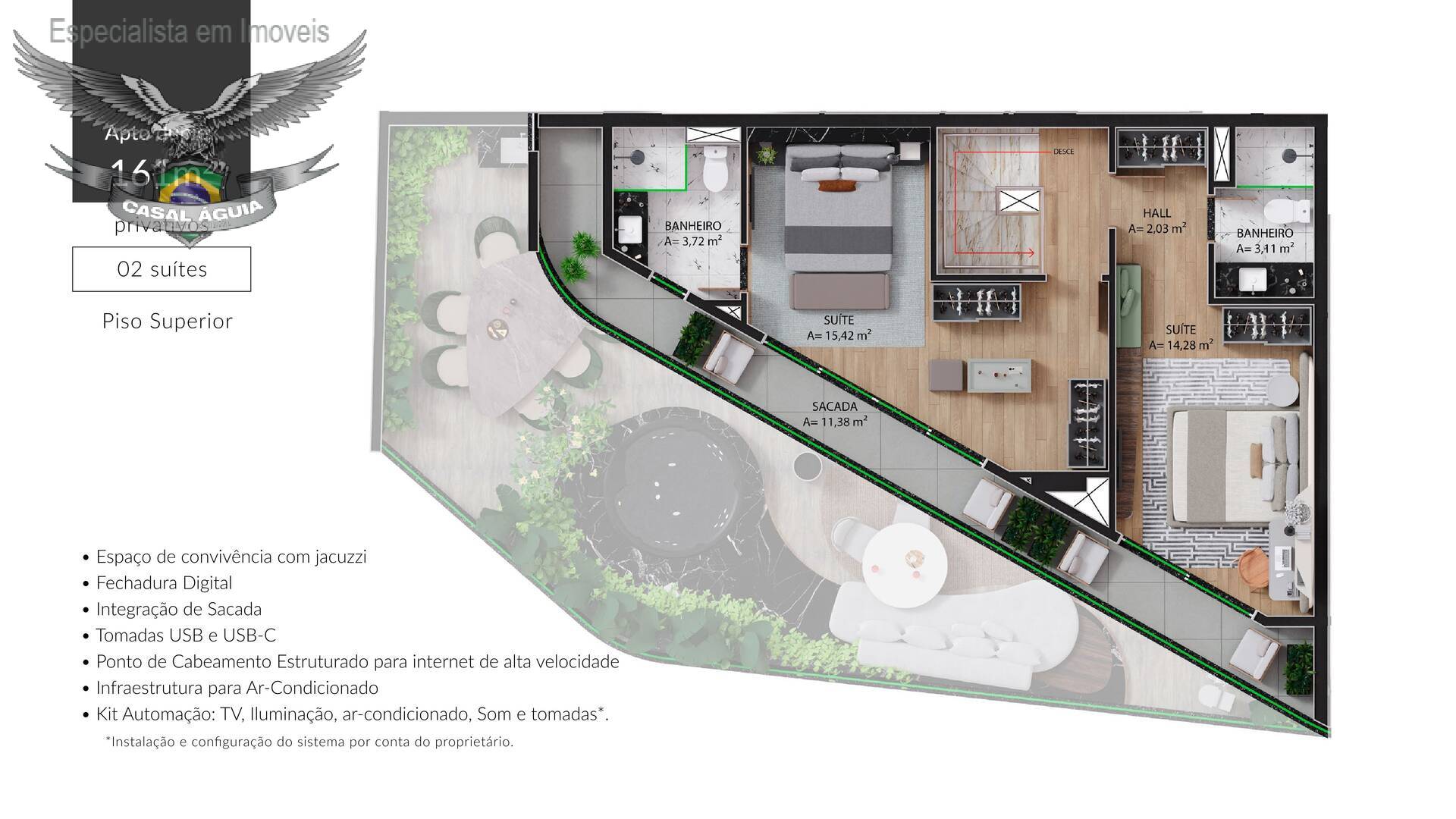 Apartamento, 2 quartos, 64 m² - Foto 74