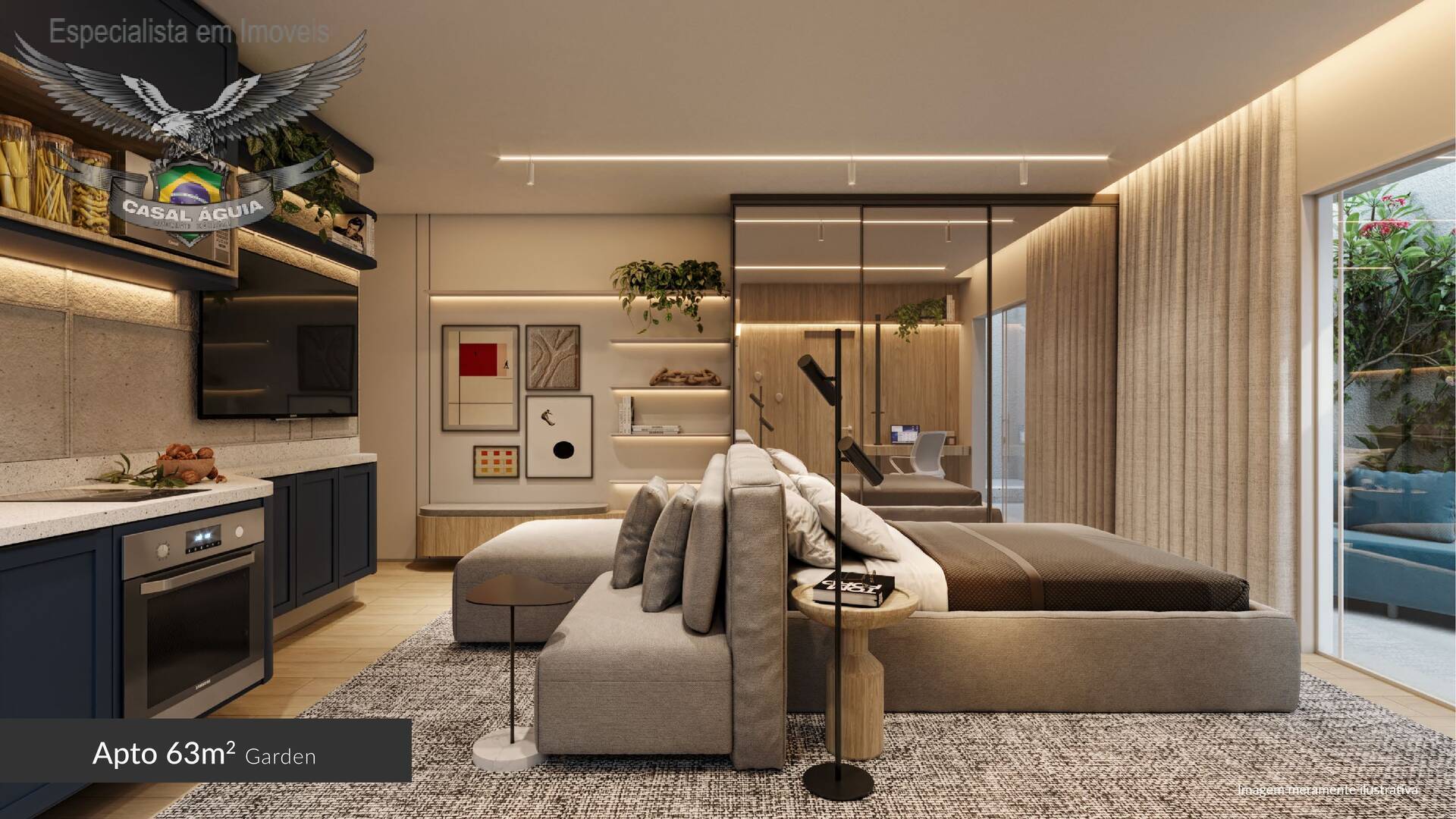 Apartamento, 2 quartos, 64 m² - Foto 63