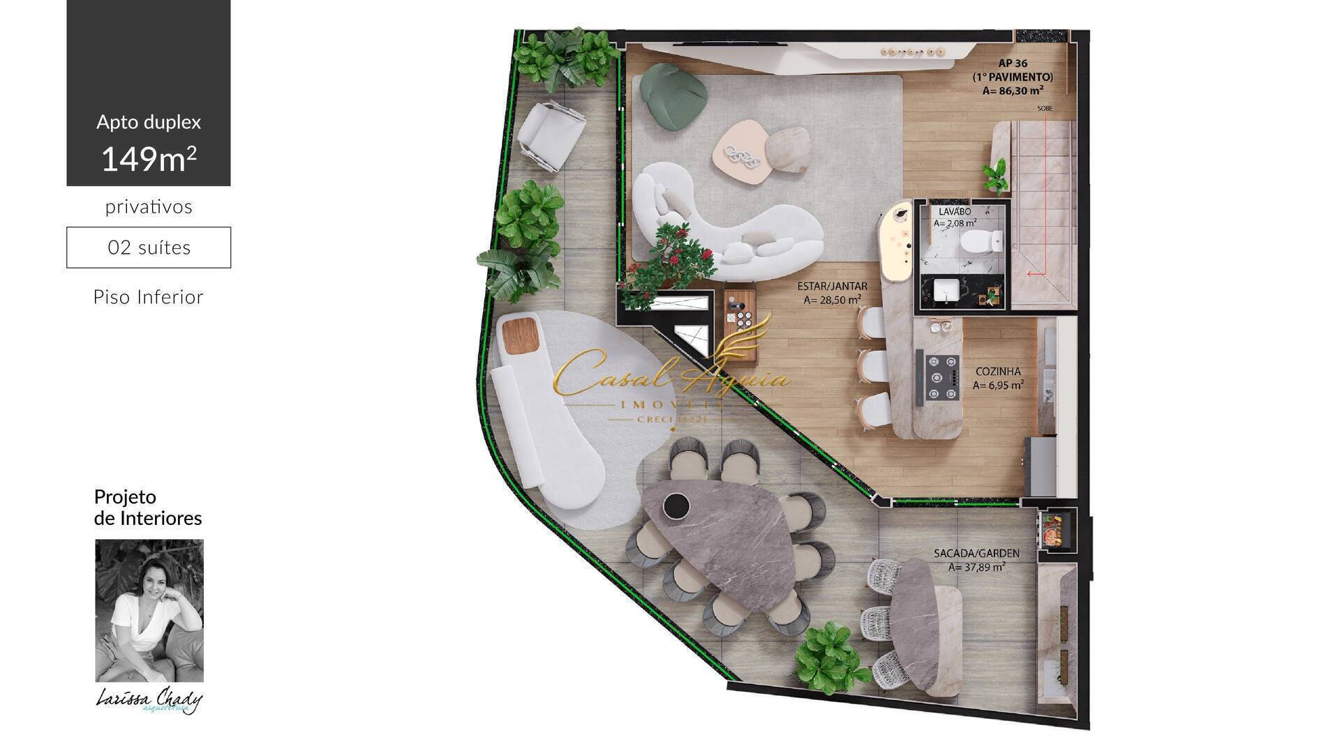 Apartamento, 2 quartos, 139 m² - Foto 68