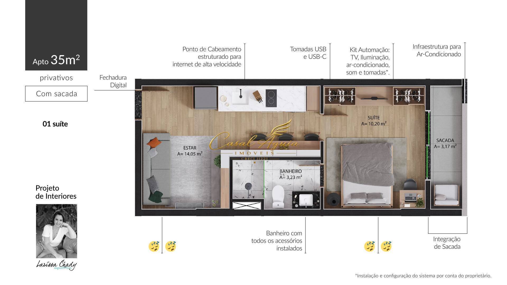 Apartamento, 2 quartos, 139 m² - Foto 53