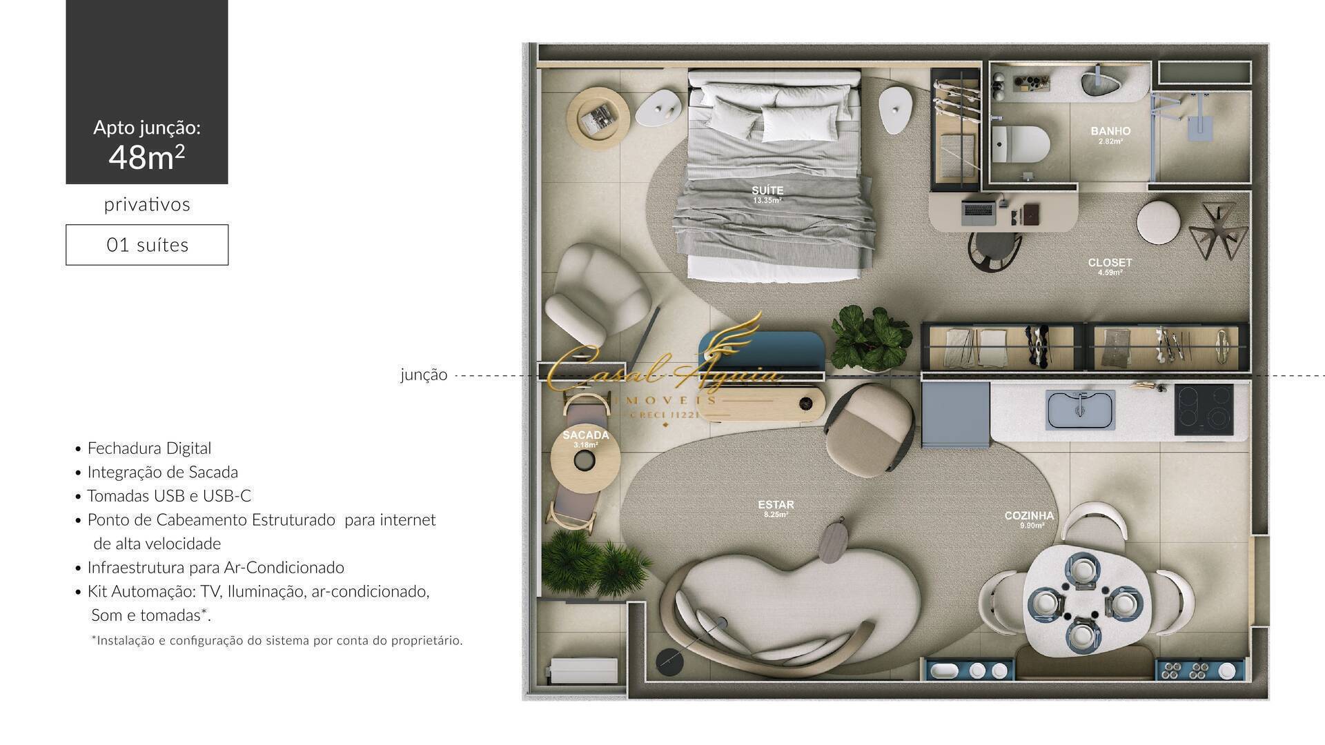 Apartamento, 2 quartos, 139 m² - Foto 58