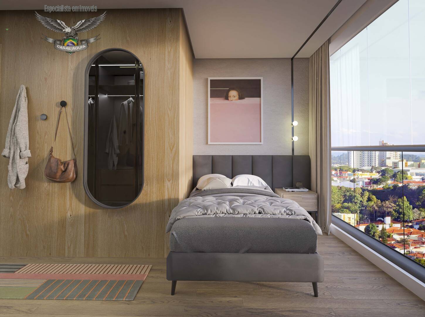 Apartamento à venda com 1 quarto, 76m² - Foto 6