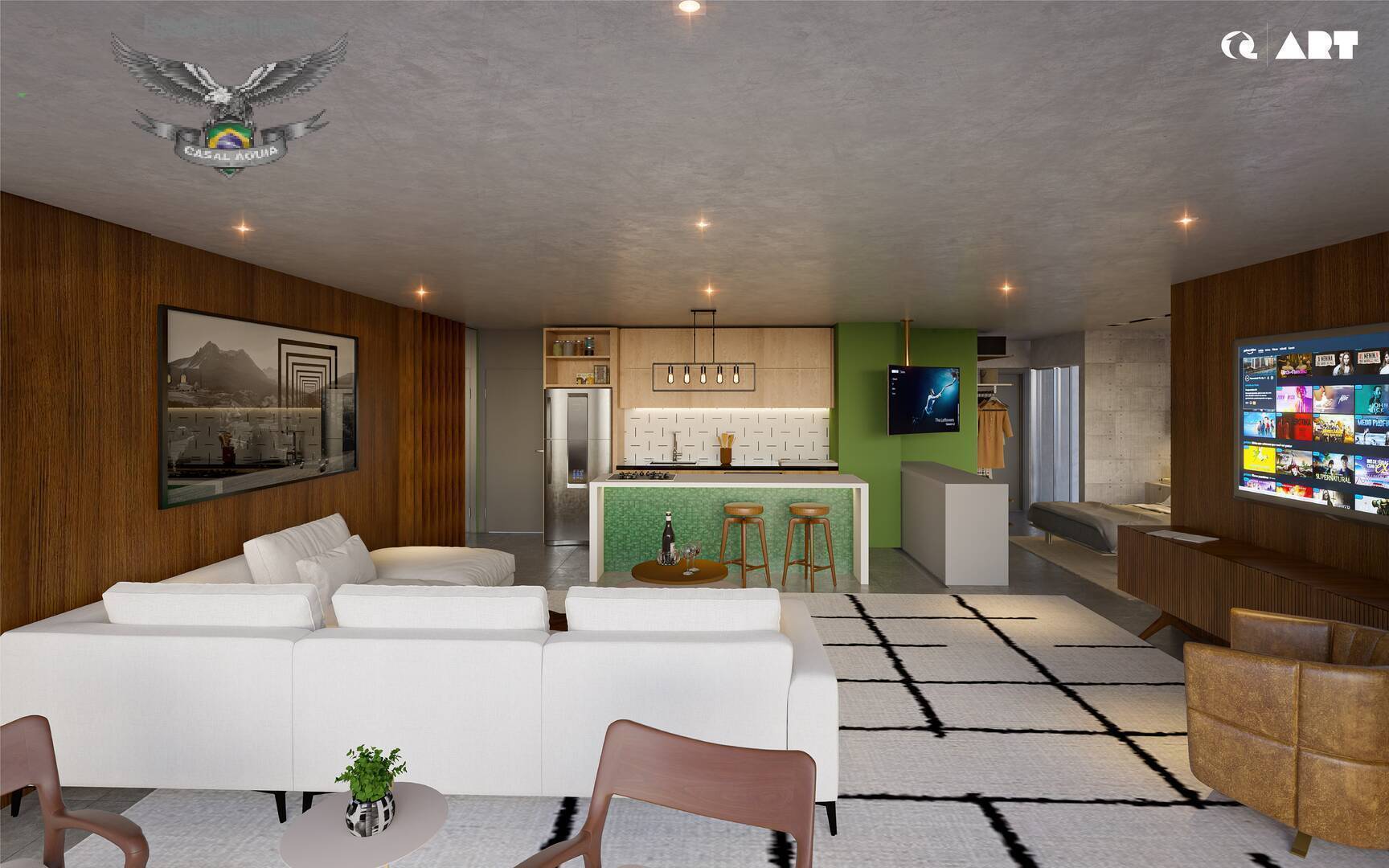 Apartamento à venda com 1 quarto, 76m² - Foto 11