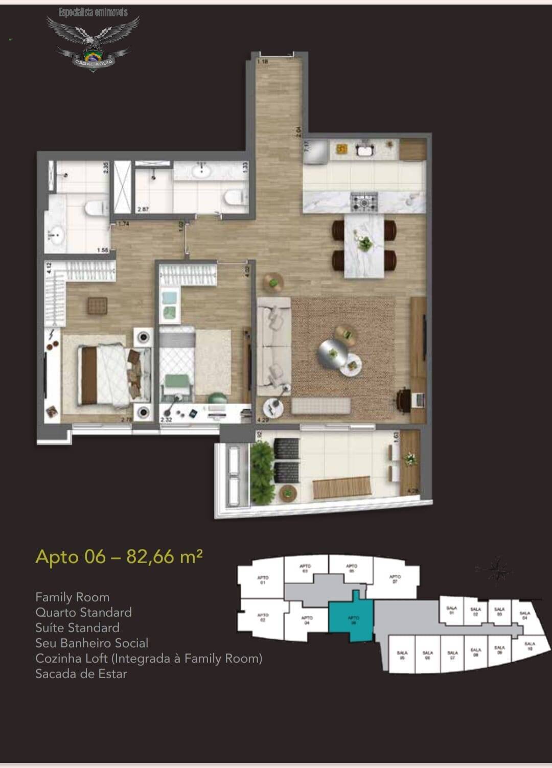 Apartamento à venda com 2 quartos, 82m² - Foto 37