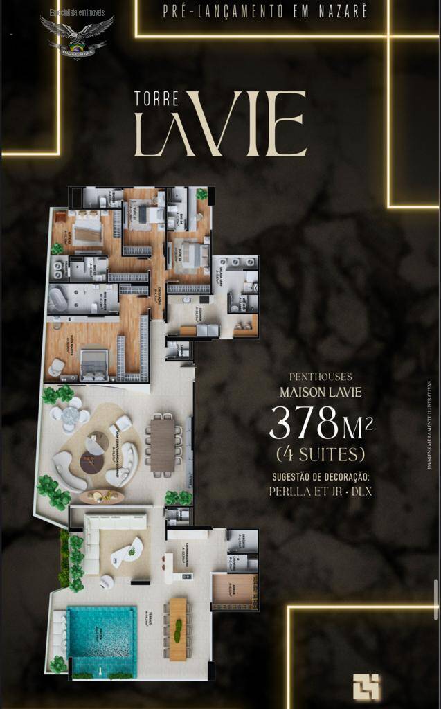 Apartamento à venda com 4 quartos, 188m² - Foto 22