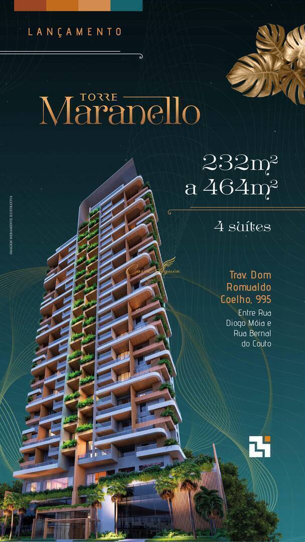 CASAL AGUIA VENDE APTO LUXUOSO NO TORRE MARANELLO