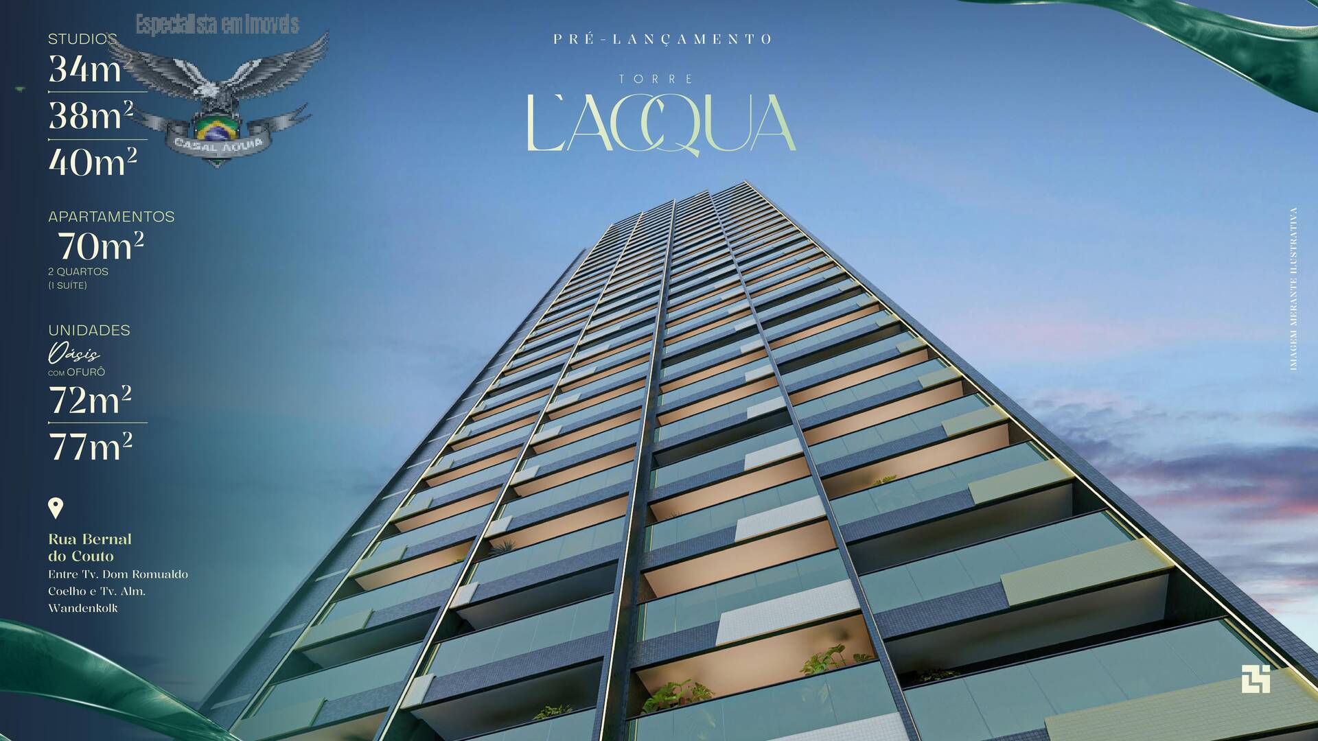 LANÇAMENTO - TORRE L’ACQUA