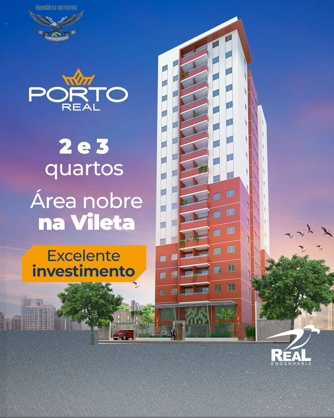 Apartamento à venda com 3 quartos, 57m² - Foto 1