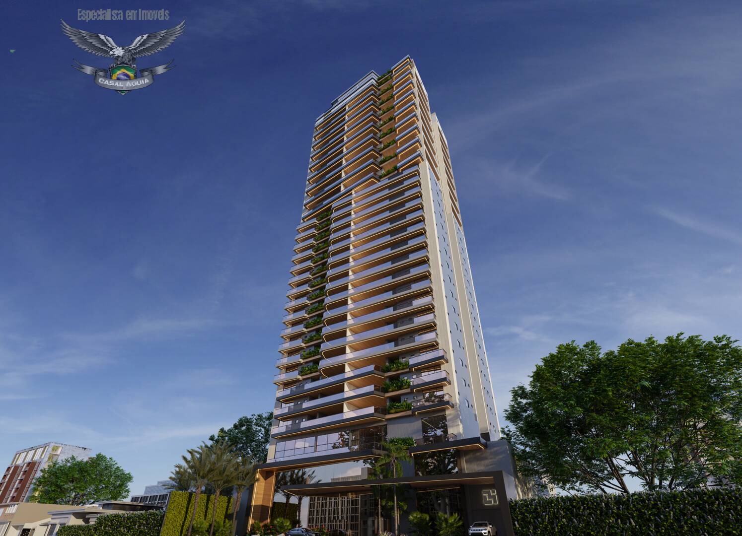 Apartamento à venda com 4 quartos, 188m² - Foto 1