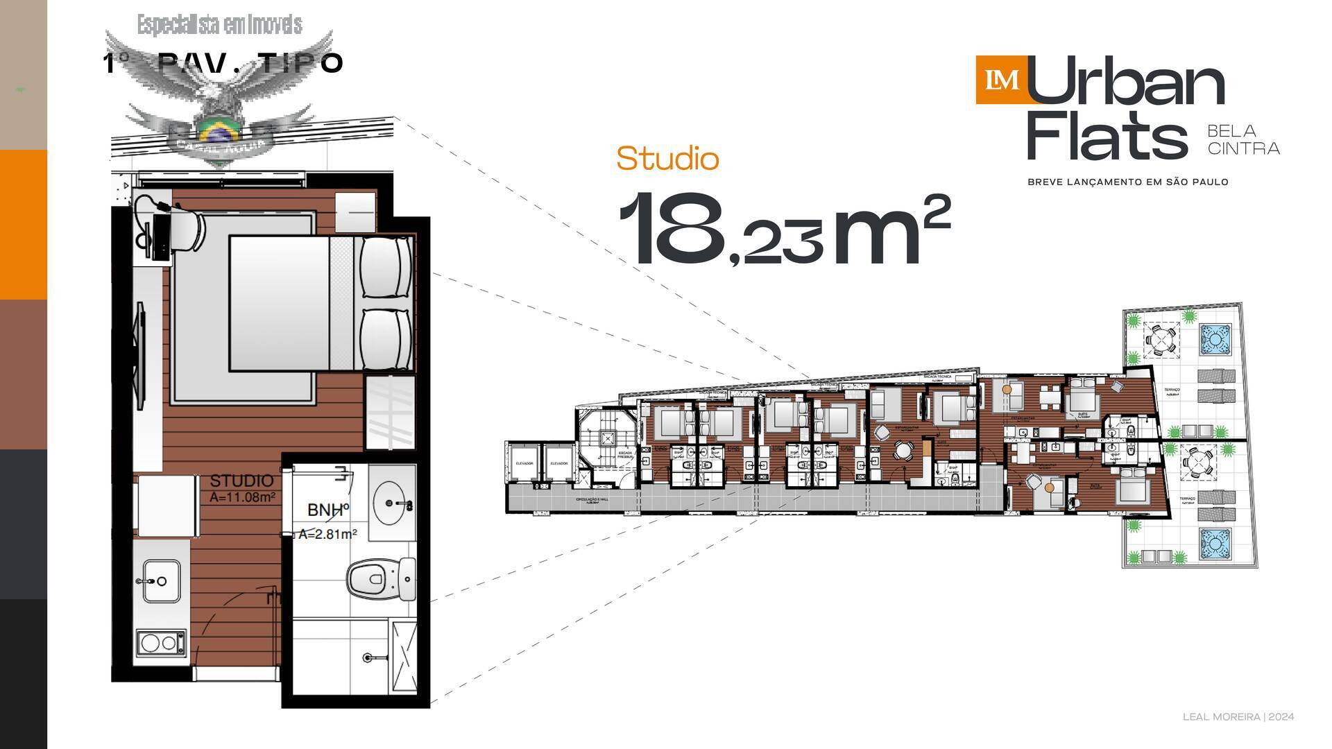 Apartamento, 1 quarto, 18 m² - Foto 12