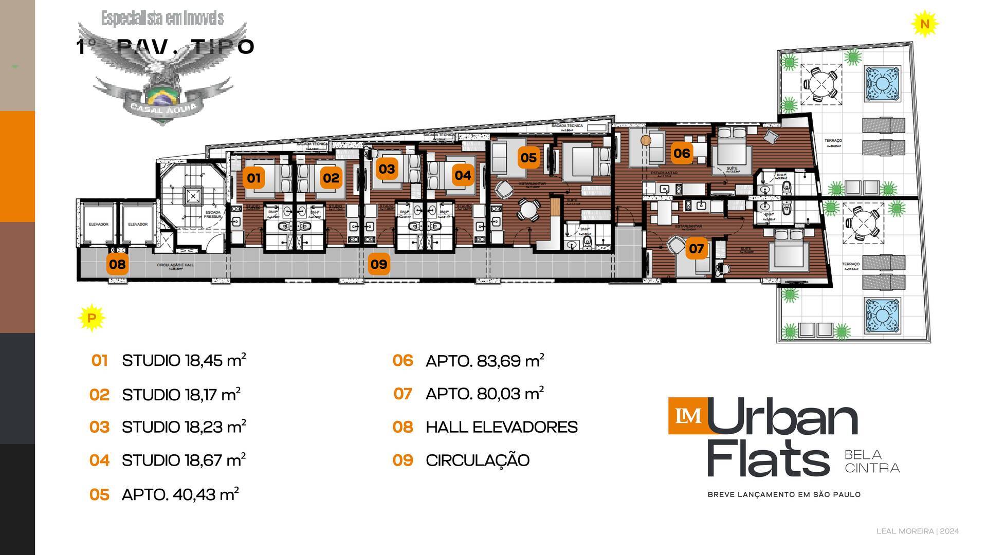 Apartamento, 1 quarto, 18 m² - Foto 17