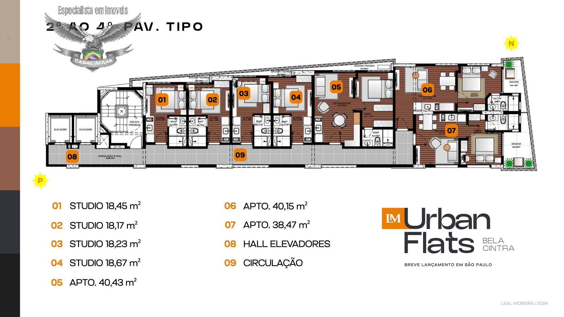 Apartamento, 1 quarto, 18 m² - Foto 18