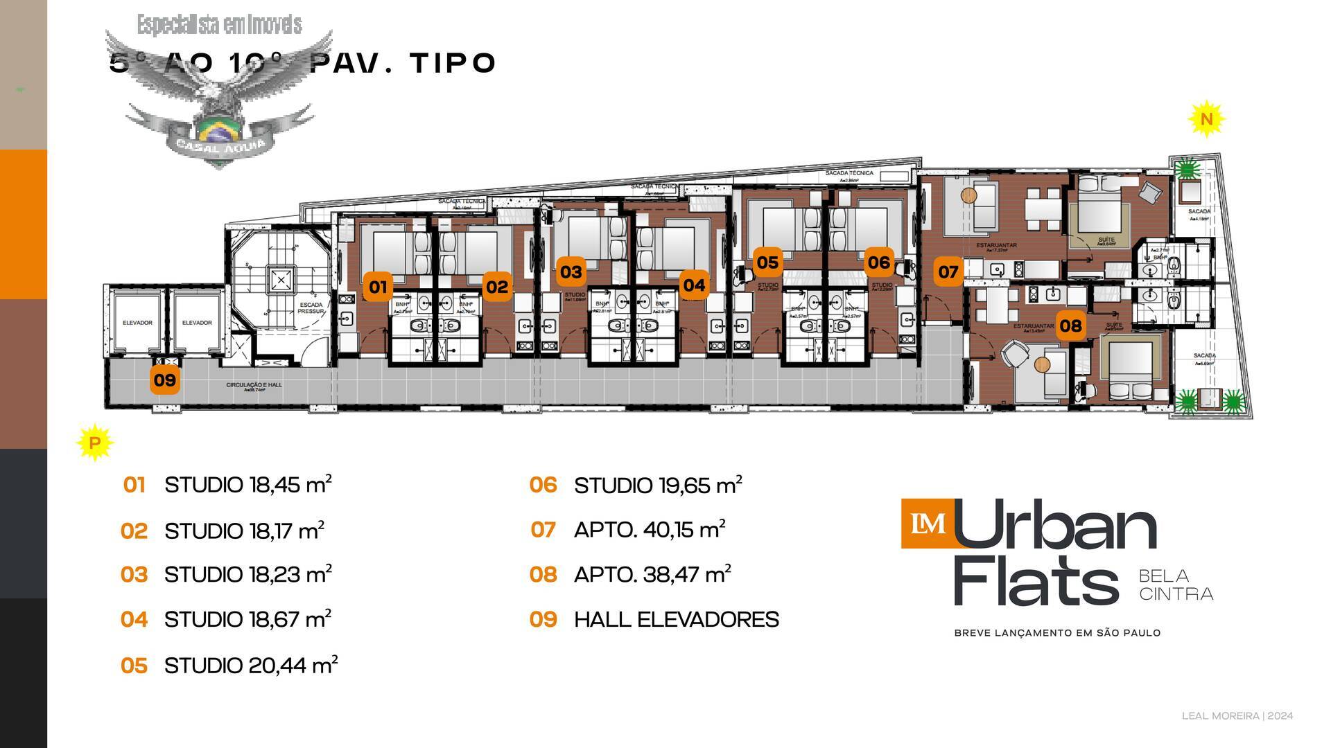 Apartamento, 1 quarto, 18 m² - Foto 23
