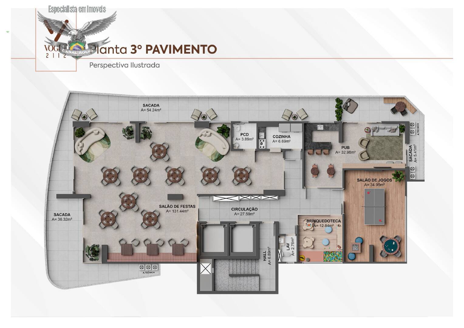 Apartamento à venda com 2 quartos, 93m² - Foto 11