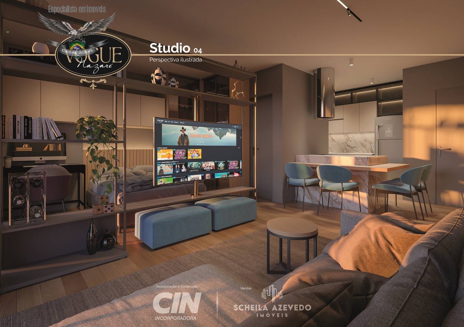 Apartamento à venda com 1 quarto, 51m² - Foto 10