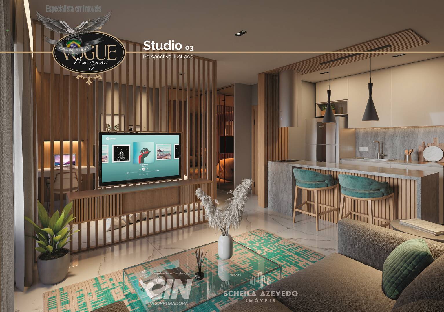 Apartamento à venda com 1 quarto, 51m² - Foto 16