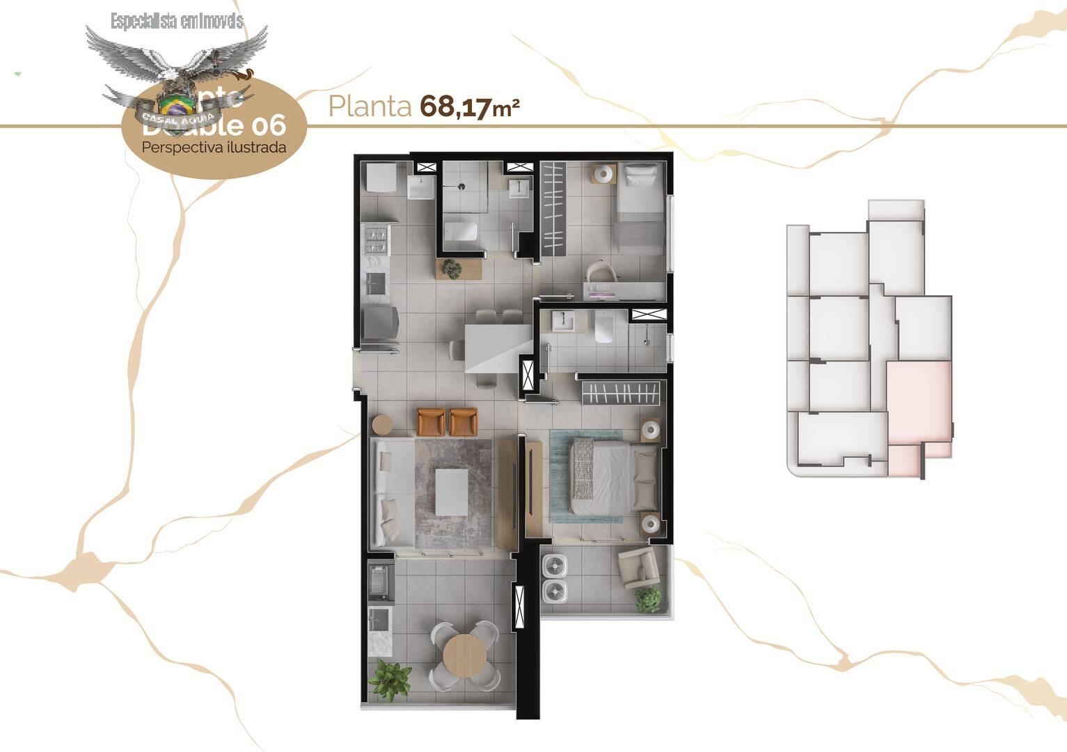 Apartamento à venda com 1 quarto, 51m² - Foto 30