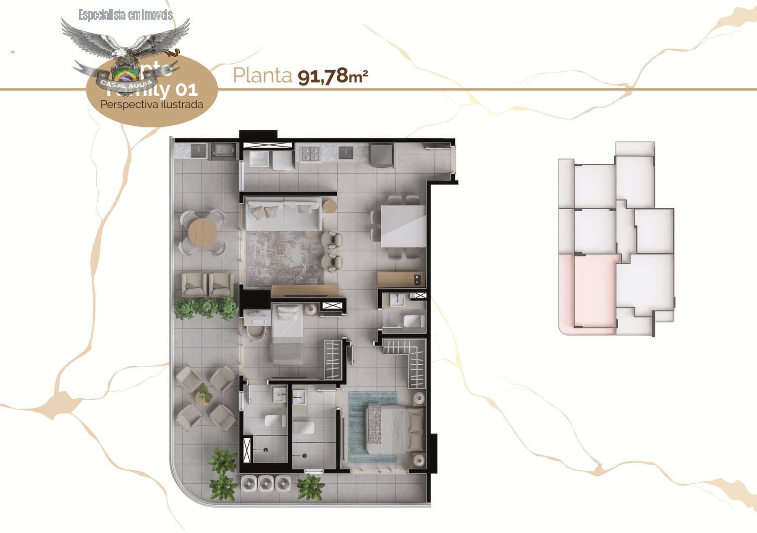 Apartamento à venda com 1 quarto, 51m² - Foto 33