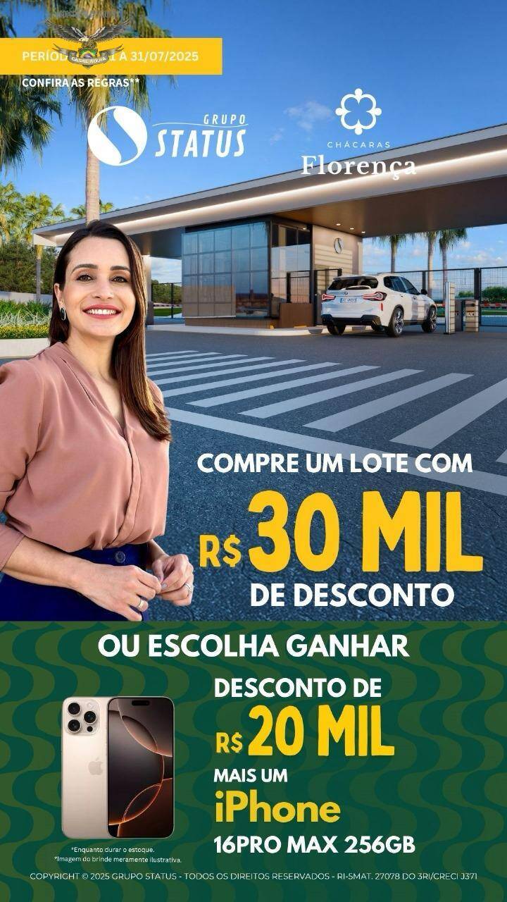 CHACARAS FLORENÇA - A INSPIRAÇÃO QUE VOCE PRECISA TER