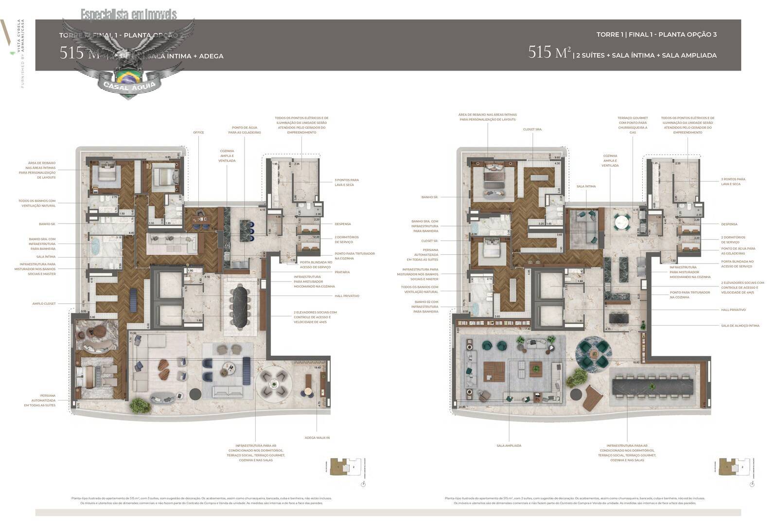 Apartamento, 4 quartos, 464 m² - Foto 55