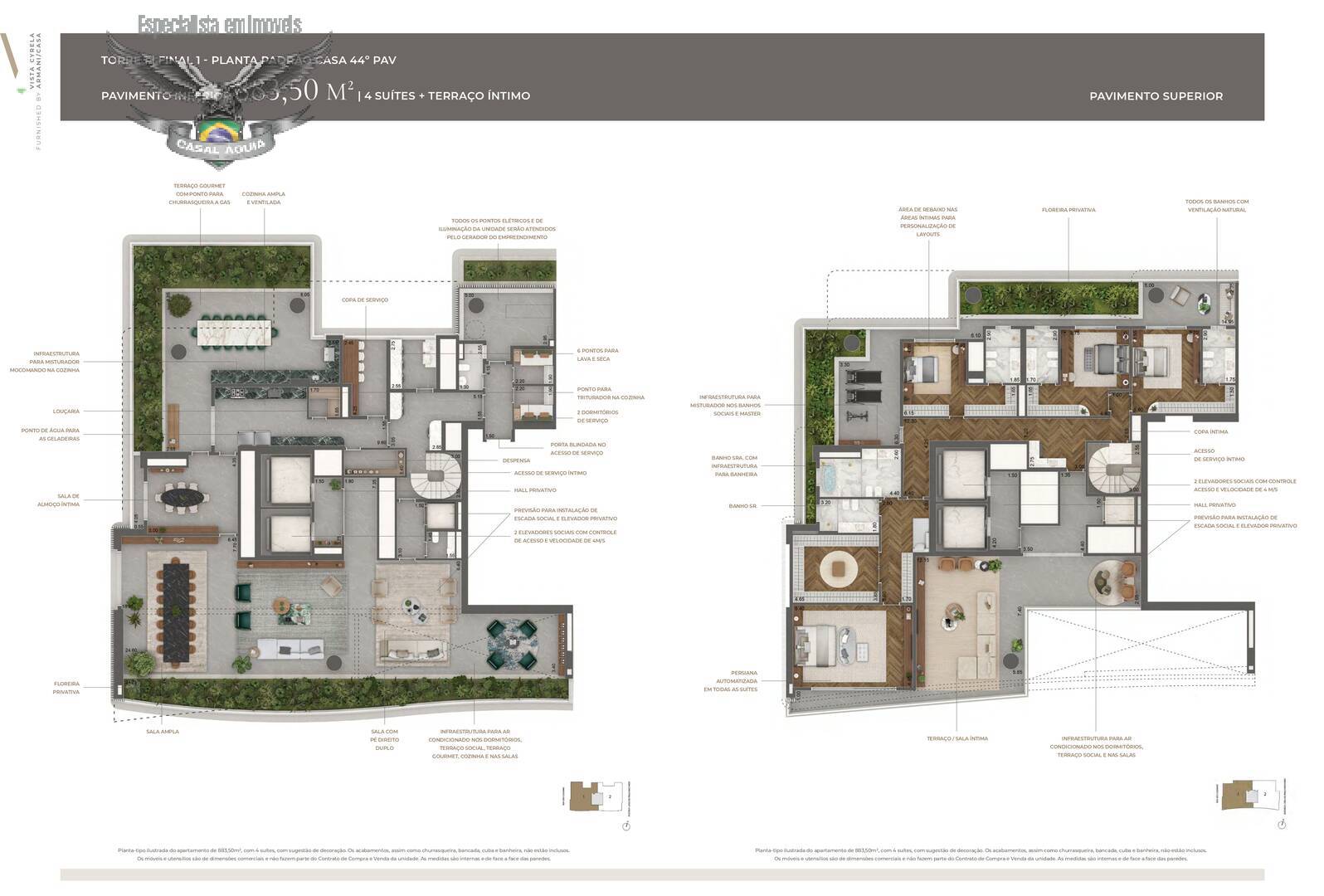 Apartamento, 4 quartos, 464 m² - Foto 59
