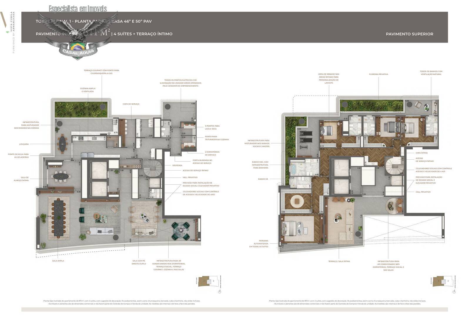Apartamento, 4 quartos, 464 m² - Foto 61