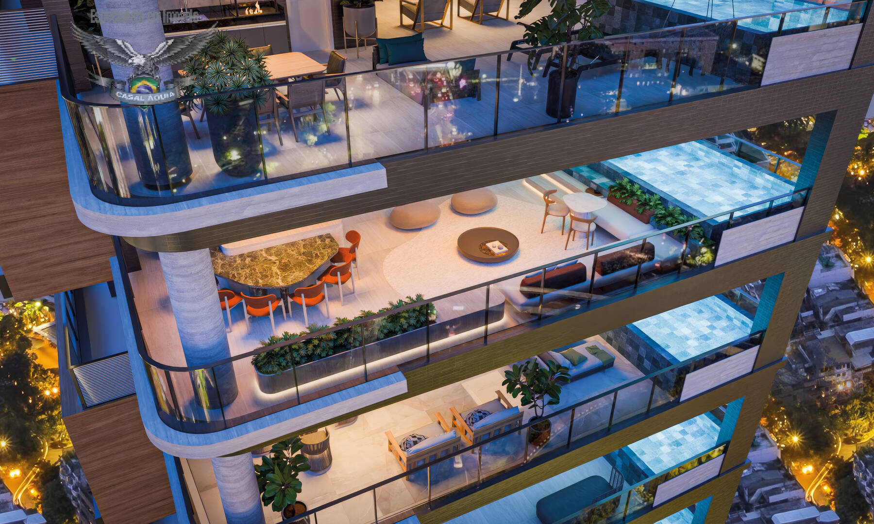 Apartamento à venda com 4 quartos, 300m² - Foto 1