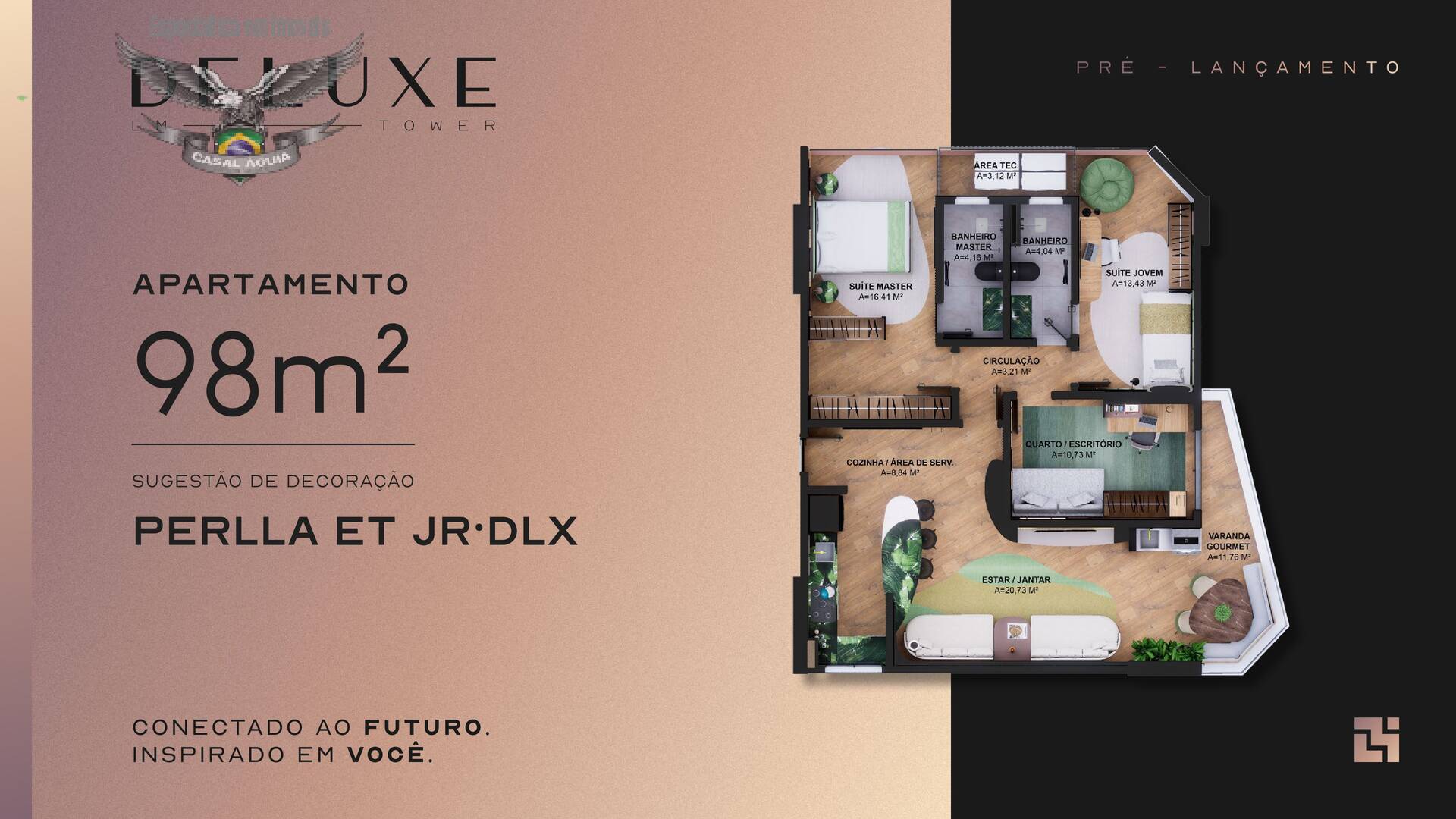 Apartamento, 3 quartos, 98 m² - Foto 2