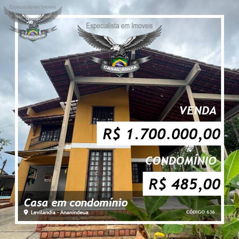 Casa de Condomínio, 4 quartos - Foto 1