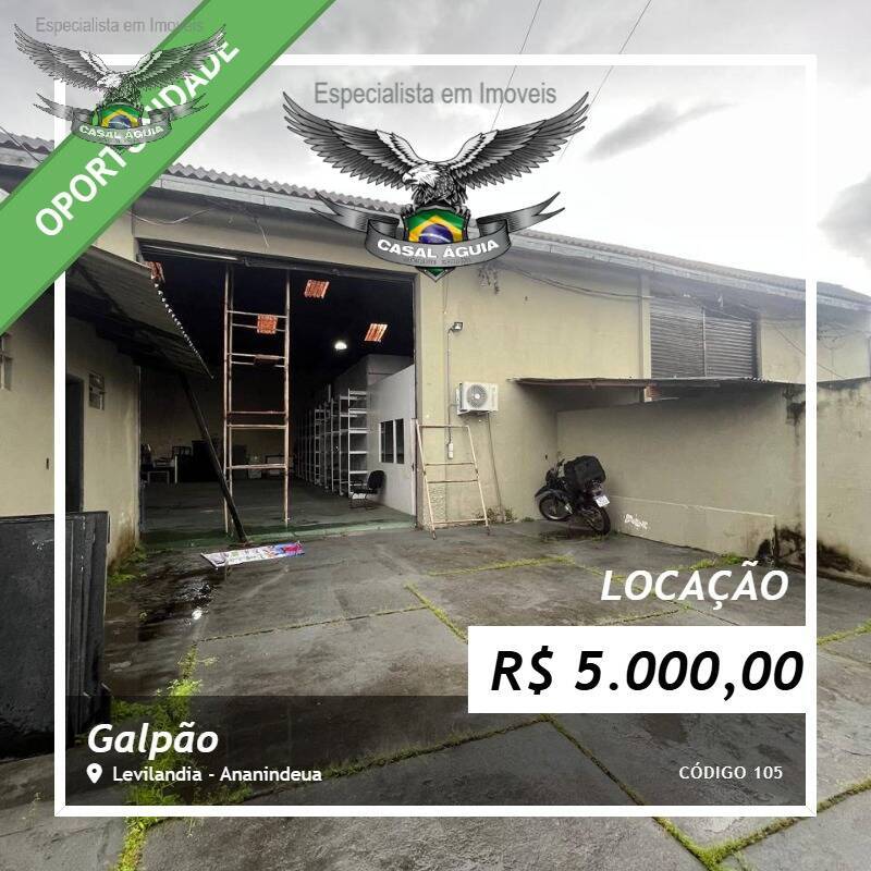 Depósito-Galpão, 300 m² - Foto 1