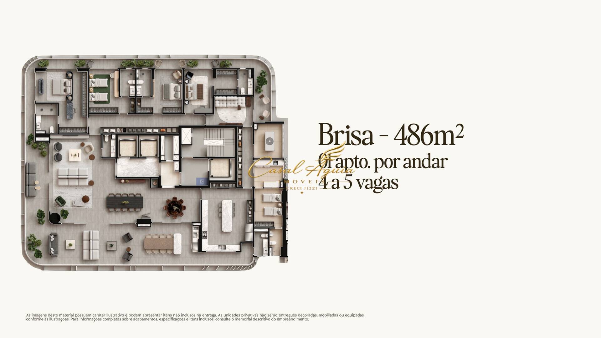 Apartamento, 4 quartos, 486 m² - Foto 3